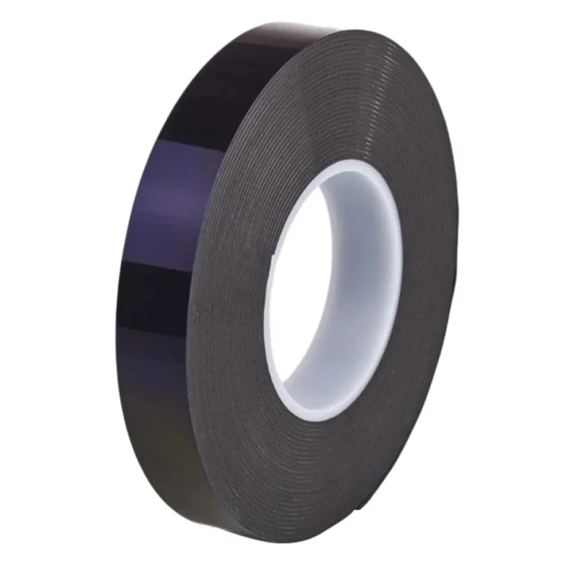 Hi-Bond Hi-PORSEAL Black Double Sided Nano-Cell Polyurethane Foam Tape Acrylic Adhesive 25mm x 33m x 1.2mm HPS120B