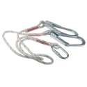 Protecta 1.3 m Polyamide Rope Lanyard Twin Leg Y Lanyard 100kg Capacity AL432/1