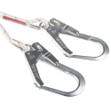 Protecta 1.3 m Polyamide Rope Lanyard Twin Leg Y Lanyard 100kg Capacity AL432/1