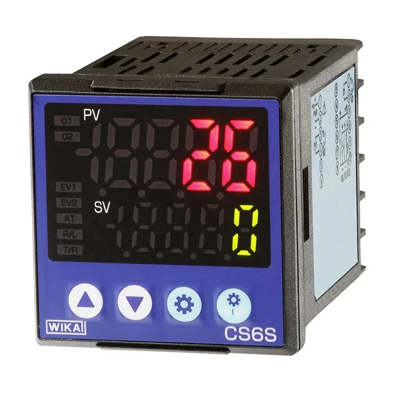 WIKA Panel Mount PID Temperature Controller 2 Input 4 Output Relay 240V AC CS6S