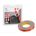 3M VHB Black Double Sided Acrylic Foam Tape 19mm Width x 8m Length, 1.6mm Thickness, Adhesion Strength 3M 5962F 19mm x 8m