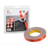 3M VHB Black Double Sided Acrylic Foam Tape 19mm Width x 8m Length, 1.6mm Thickness, Adhesion Strength 3M 5962F 19mm x 8m