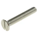 RS PRO Slot Countersunk Stainless Steel Machine Screw M5 30 mm A2 Grade 158-3483