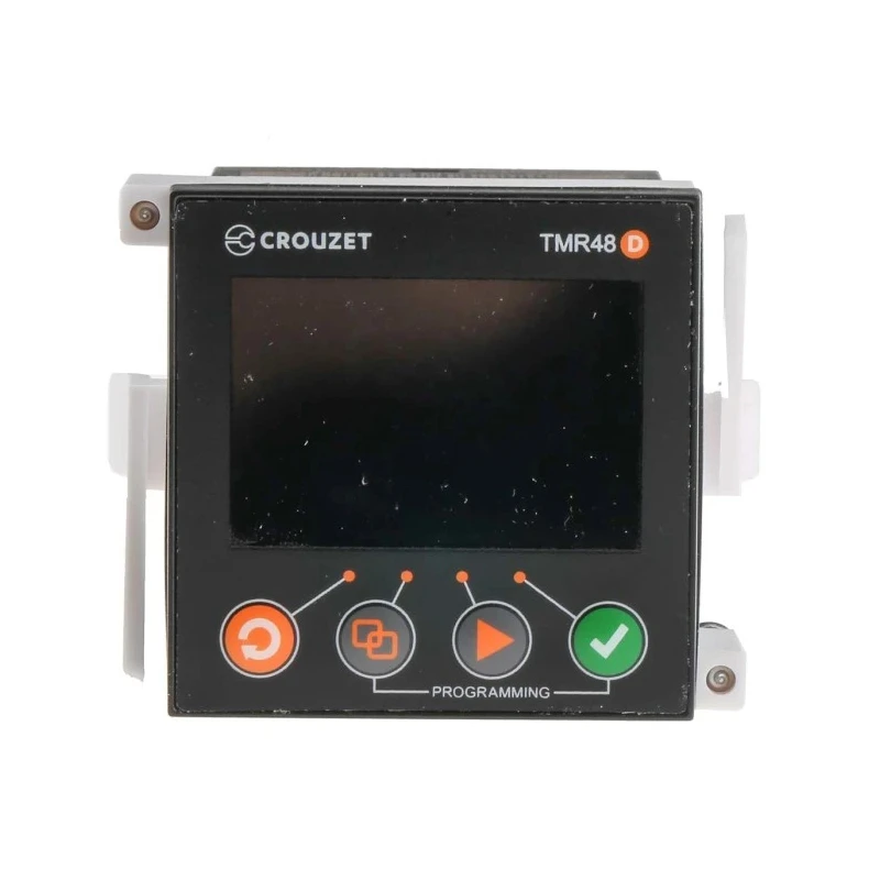 Crouzet Syr-Line Series Multifunction Panel Timer Relay, 2-Contact, 24-240 V AC/DC, Time Range 0.001 → 9999 h GDS2R10MV2
