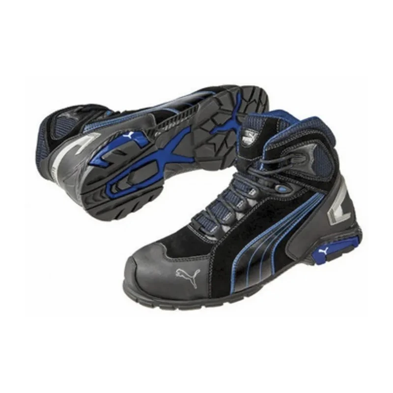 Puma Safety Black Aluminium Toe Capped Women's Safety Boots EU 41, Lace Up, Water Resistant, EN ISO 20345 Certified 632250