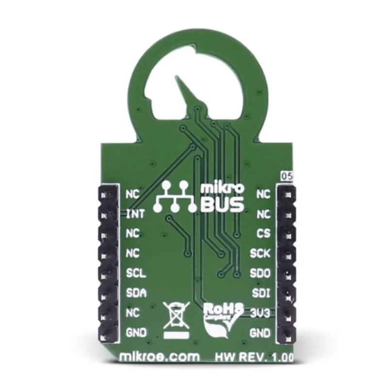 MikroElektronika Sensor Development Tool LPS22HB Click, Digital Barometer Module 3.3V Interface LPS22HB