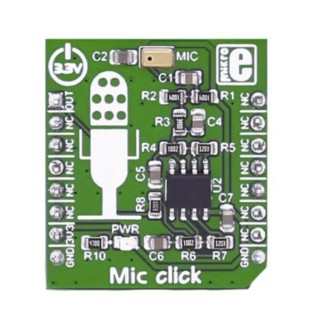 MikroElektronika Sensor Development Tool Mic Click 3.3V MIKROE-2563