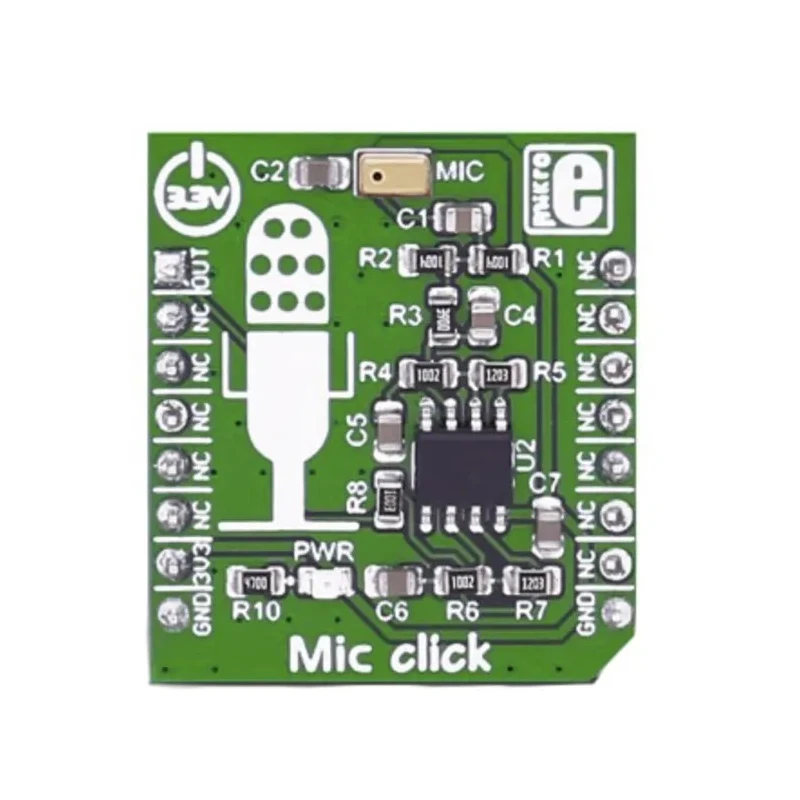 MikroElektronika Sensor Development Tool Mic Click 3.3V MIKROE-2563