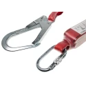 Protecta 2 m Fall Arrest Shock Absorbing Lanyard with Screw Carabiner Single Leg AE529/6