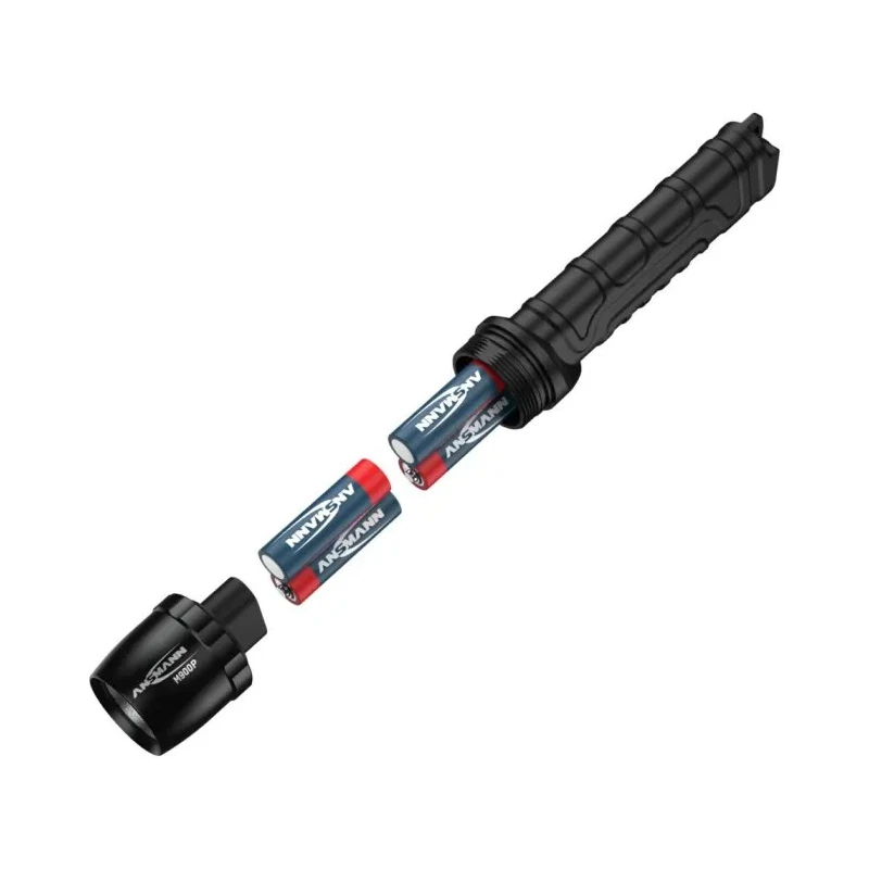 Ansmann Professional LED Torch 930 lm Black, Spot Beam 240 m, 174 mm M900P 1600-0162-520