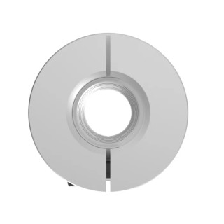Huco Aluminium Clamp Style Flexible Coupler 19.1 mm OD, 26.5 mm Length, 28 mm Bore Size 707.19.2828