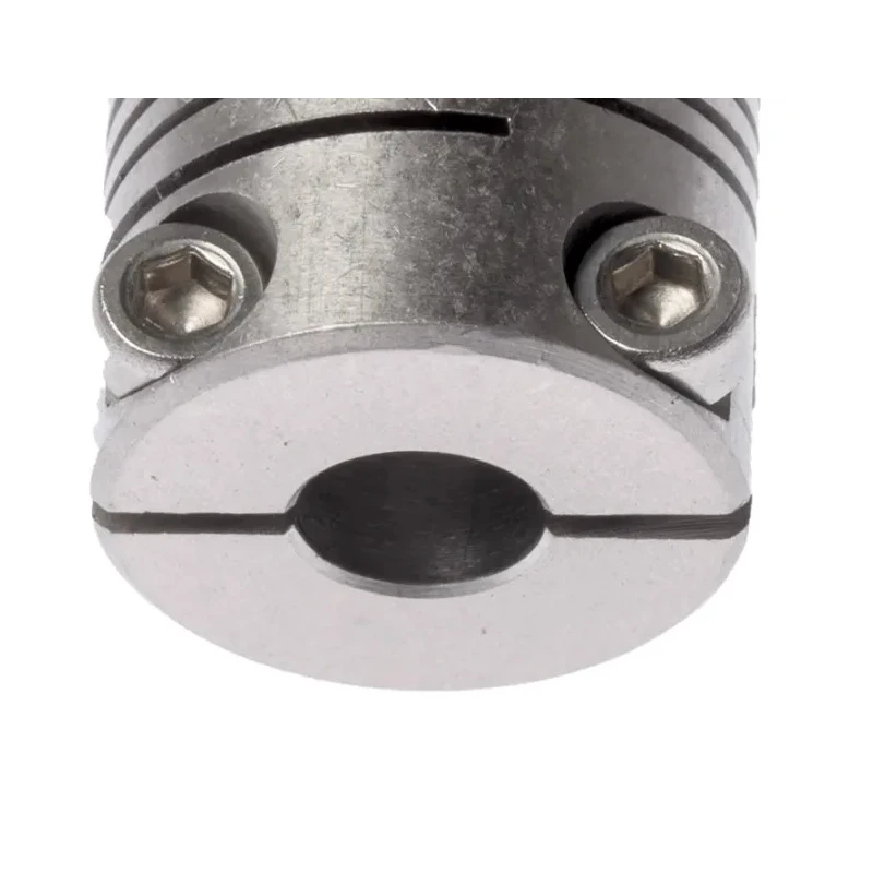 Huco Stainless Steel Clamp Flexible Coupler 15.9 mm OD 6 mm Bore Size 20.3 mm Length 721.16.2222