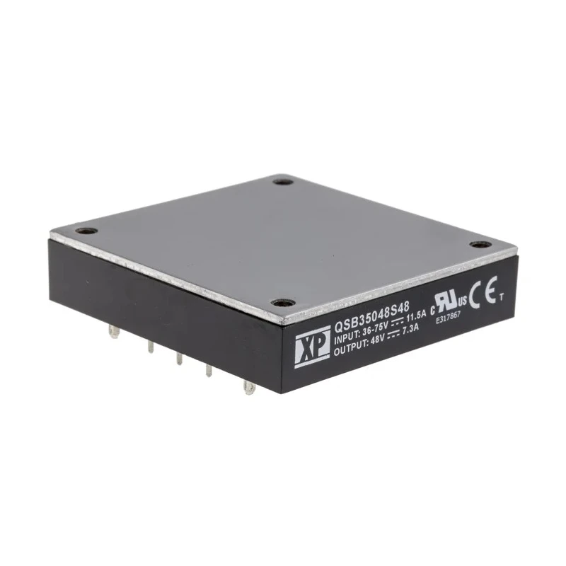 XP Power QSB400 DC/DC Converter 48V DC Output 8.3mA 36V DC Max Input 9V Min Input 400W Through Hole SIP Package 