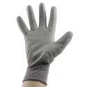 Mapa Grey Polyurethane Work Gloves Size 8 Chemical Resistant Abrasion Resistant CE Certified 551