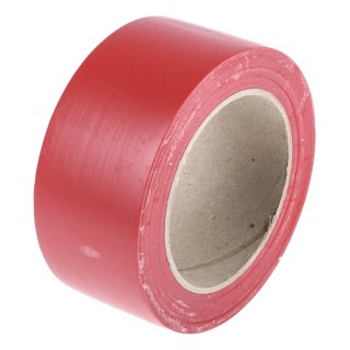 RS PRO Red Polyvinyl Chloride Hazard Tape 50 mm x 33 m, 0.14 mm Thickness 171-9696