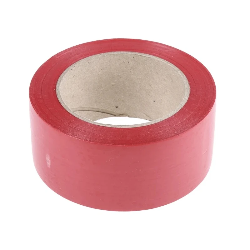 RS PRO Red Polyvinyl Chloride Hazard Tape 50 mm x 33 m, 0.14 mm Thickness 171-9696