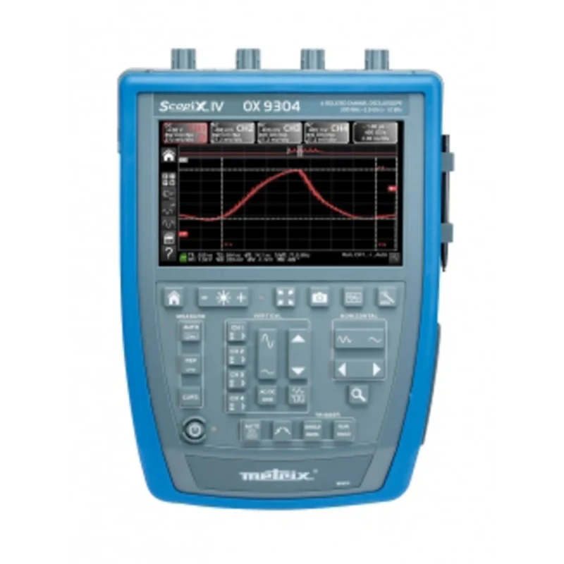 Metrix SCOPIX IV Series Handheld Digital Storage Oscilloscope 300 MHz Bandwidth 4 Channels OX9304