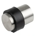 RS PRO Silver Stainless Steel Cylinder Door Stop 35 mm Diameter 894-6932