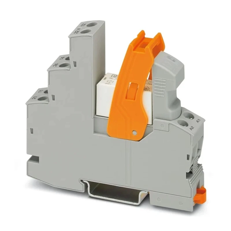 Phoenix Contact Electromechanical Interface Relay RIF-1-RSC-LDP-12DC/1X21 Series, DIN Rail Mount, 12V DC Coil, SPDT 2908500
