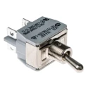 APEM Panel Mount DPST Toggle Switch On-Off, Tab Terminal, 24 V dc, 250 V ac 641H/2 250 VAC