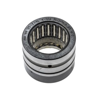 INA Needle Roller Bearing 25 mm ID, 37 mm OD, Race Width 30 mm, Steel Cage, Open End Type NX25-Z-XL