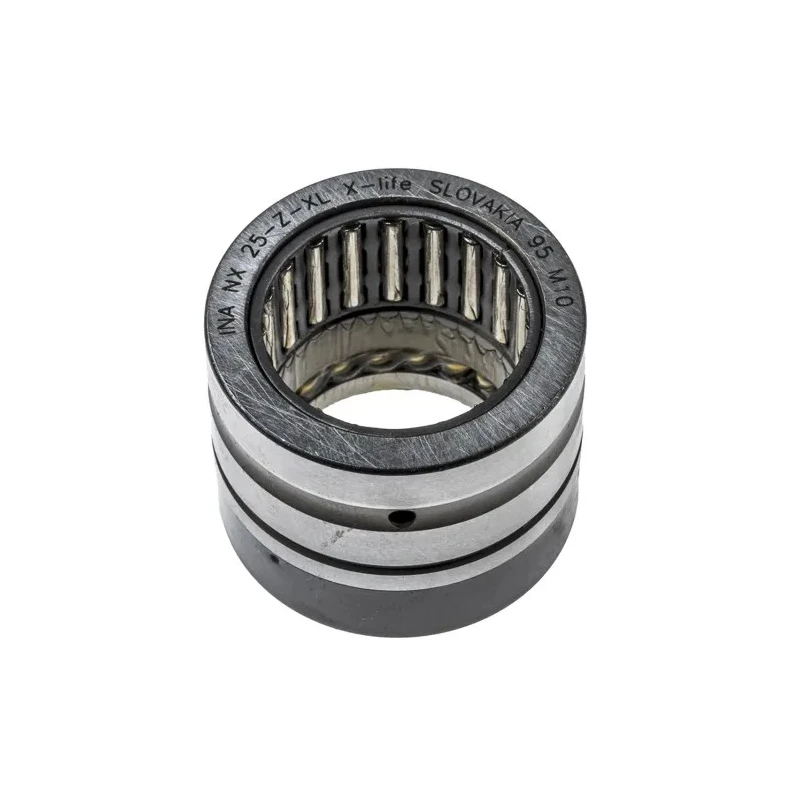 INA Needle Roller Bearing 25 mm ID, 37 mm OD, Race Width 30 mm, Steel Cage, Open End Type NX25-Z-XL