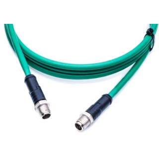 Amphenol Industrial Sensor Actuator Cable Male 8 Way Straight to Male 8 Way Straight 10 m MSXS08ML-SXSML-SX010