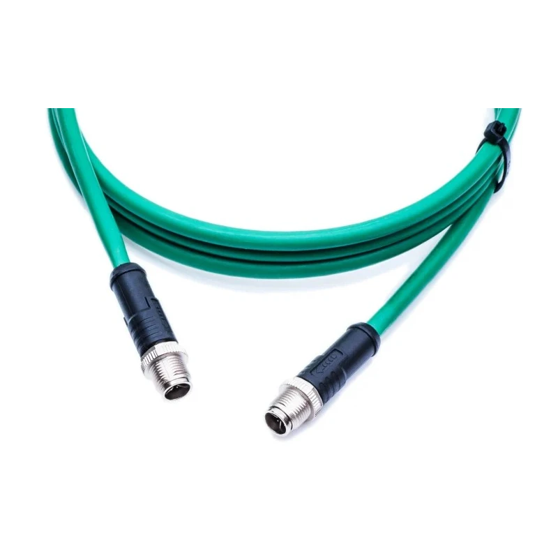 Amphenol Industrial Sensor Actuator Cable Male 8 Way Straight to Male 8 Way Straight 10 m MSXS08ML-SXSML-SX010