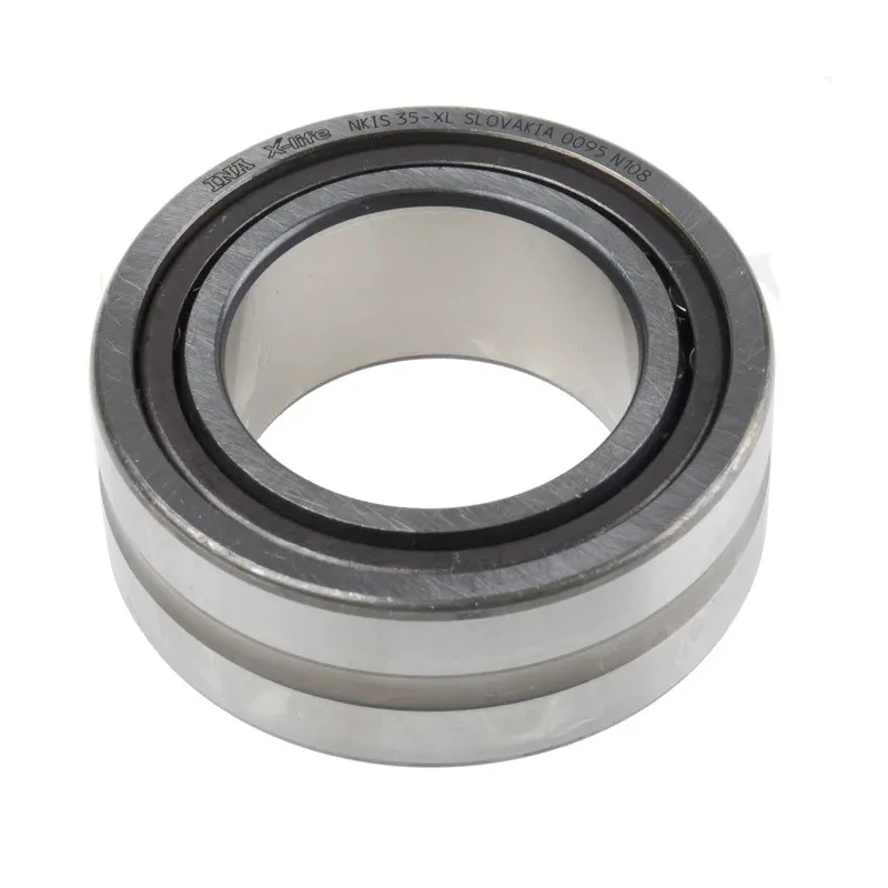 INA Needle Roller Bearing, 35 mm Inside Diameter, 58 mm Outside Diameter, Race Width 22 mm, Open End Type NKIS35-XL