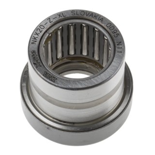 INA Needle Roller Bearing 20 mm ID, 30 mm OD, Sealed Dual-Row, 7500 RPM NKX20-Z-XL