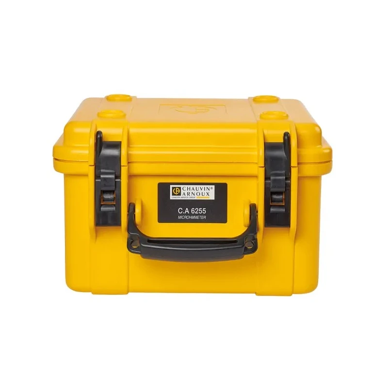 Chauvin Arnoux Handheld Ohmmeter CA 6255, 2500 Ω Max, 100 nΩ Resolution, 4 Wire Measurement P01143221