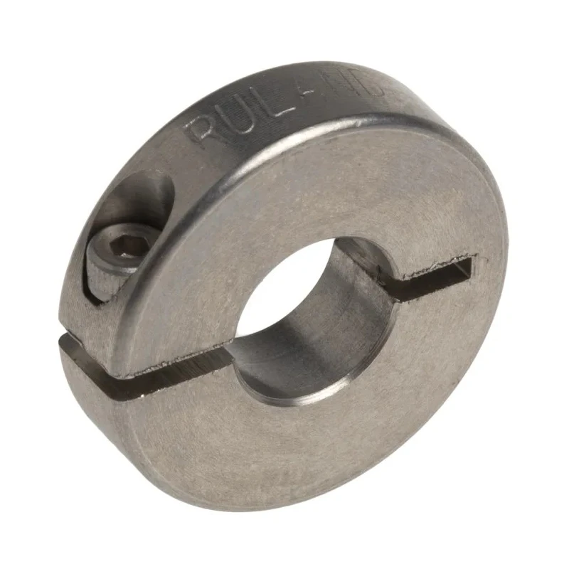 Ruland Stainless Steel One-Piece Clamp Screw Shaft Collar Bore 8 mm OD 20 mm Width 5.5 mm ENCL20-8MM-SS