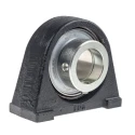 INA Cast Iron Plummer Block House, 30 mm Inside Diameter, Centre Height 42.9 mm, M10 Mount Hole Size, PSHE30-XL-N