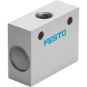 Festo VODA series 2 bar Pneumatic Logic Controller 24V Voltage with 2/2 Way Normal Closed, 2/2 Way, 3/2 Way Function OS-1/8-B