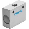 Festo VODA series 2 bar Pneumatic Logic Controller 24V Voltage with 2/2 Way Normal Closed, 2/2 Way, 3/2 Way Function OS-1/8-B