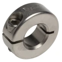 Ruland One-Piece Stainless Steel Shaft Collar Clamp Screw, Bore 16mm, OD 34mm, Width 13mm MCL-16-SS