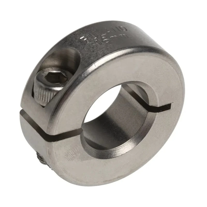 Ruland One-Piece Stainless Steel Shaft Collar Clamp Screw, Bore 16mm, OD 34mm, Width 13mm MCL-16-SS
