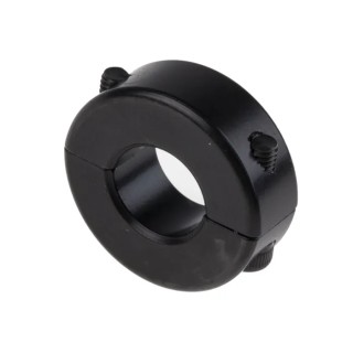 Ruland Shaft Collar, Two Piece, Clamp Screw, Carbon Steel, Bore Diameter 14 mm, Outside Diameter 30 mm, Width 11 mm MSP-14-F