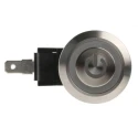 RS PRO Illuminated Push Button Switch, Latching Operation, Panel Mount, 22.2 mm Cutout, SPST, White LED, IP67, 250 175-8202