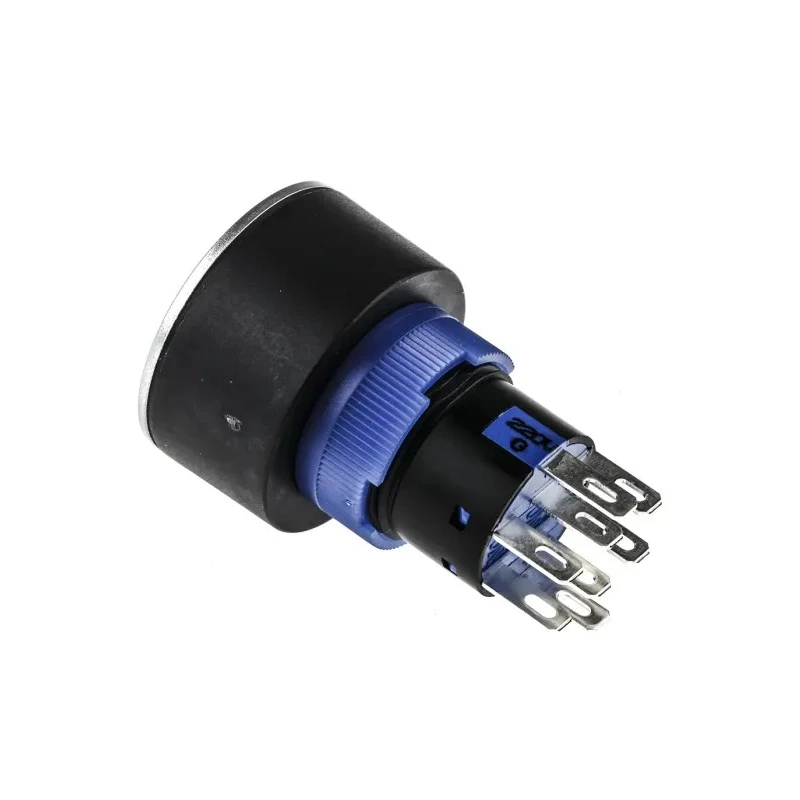 RS PRO Illuminated Momentary Push Button Switch, Panel Mount, 22.2 mm Cutout, DPDT Contact, Green LED, IP65, 250 V 175-8229