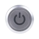RS PRO Illuminated Momentary Push Button Switch Blue LED SPDT Panel Mount IP65 250 V AC 175-8253
