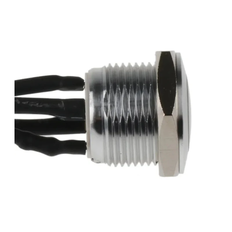 RS PRO Illuminated Push Button Switch, Momentary, Panel Mount, 16 mm Cutout, SPST, Red LED, IP67, 36 V dc 175-8529