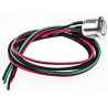 RS PRO Illuminated Momentary Push Button Switch, Panel Mount, 16 mm Cutout, SPST, Yellow LED, IP67, 36 V dc 175-8537