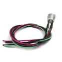 RS PRO Illuminated Push Button Switch Momentary Panel Mount SPST Blue LED IP67 36 V dc 175-8563