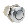 RS PRO Illuminated Push Button Switch, Latching Operation, Panel Mount, 16 mm Cutout, SPST Contact, Blue LED, IP67 175-9156