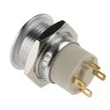 RS PRO Illuminated Push Button Switch, Latching Operation, Panel Mount, 16 mm Cutout, SPST Contact, Blue LED, IP67 175-9156