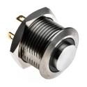 RS PRO Illuminated Momentary Push Button Switch Panel Mount 16 mm Cutout SPST Green LED IP67 36 V dc 175-9178