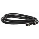 ABB Jokab Sensor Actuator Cable 3 m Black PVC Jacket Male to Female M12 5 Contacts 2TLA020056R2100 M12-C312
