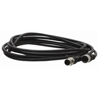 ABB Jokab Sensor Actuator Cable 3 m Black PVC Jacket Male to Female M12 5 Contacts 2TLA020056R2100 M12-C312