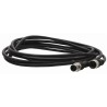 ABB Jokab Sensor Actuator Cable 3 m Black PVC Jacket Male to Female M12 5 Contacts 2TLA020056R2100 M12-C312